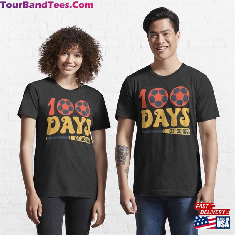 Days Of School Sports T-Shirt 100Th Day Shirt Unisex Hoodie 29Uf122403 – Utopia Fashion