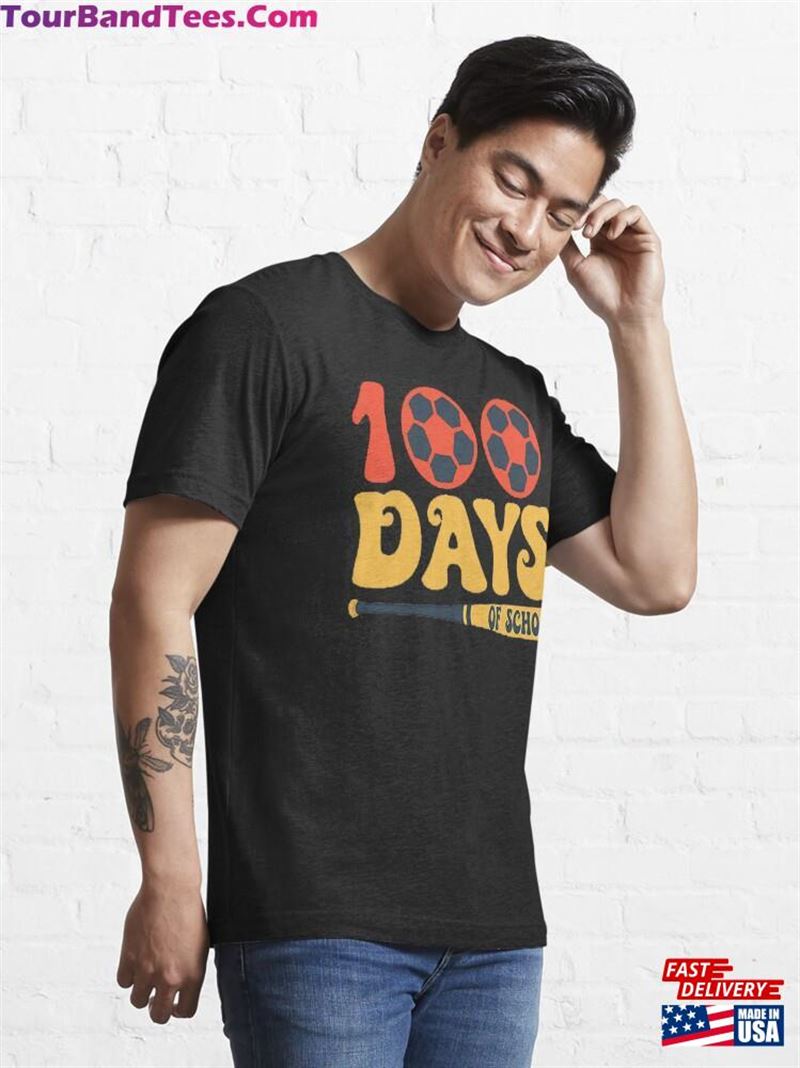 Days Of School Sports T-Shirt 100Th Day Shirt Unisex Hoodie 29Uf122403 – Utopia Fashion