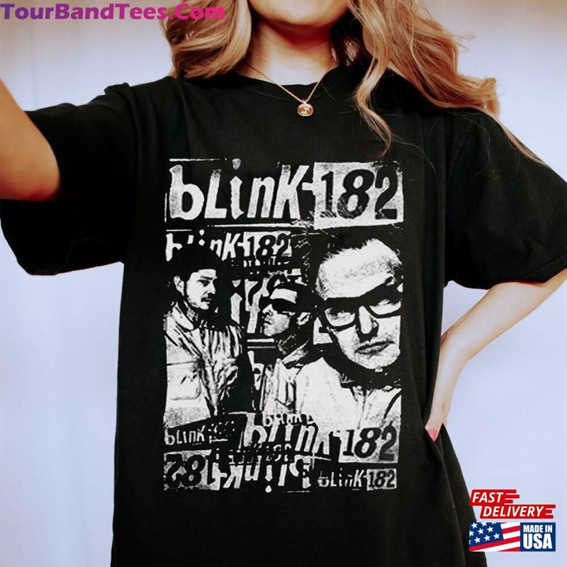 World Tour Shirt Vintage Blink Tee Band Hoodie Sweatshirt 29Uf118622 – Utopia Fashion