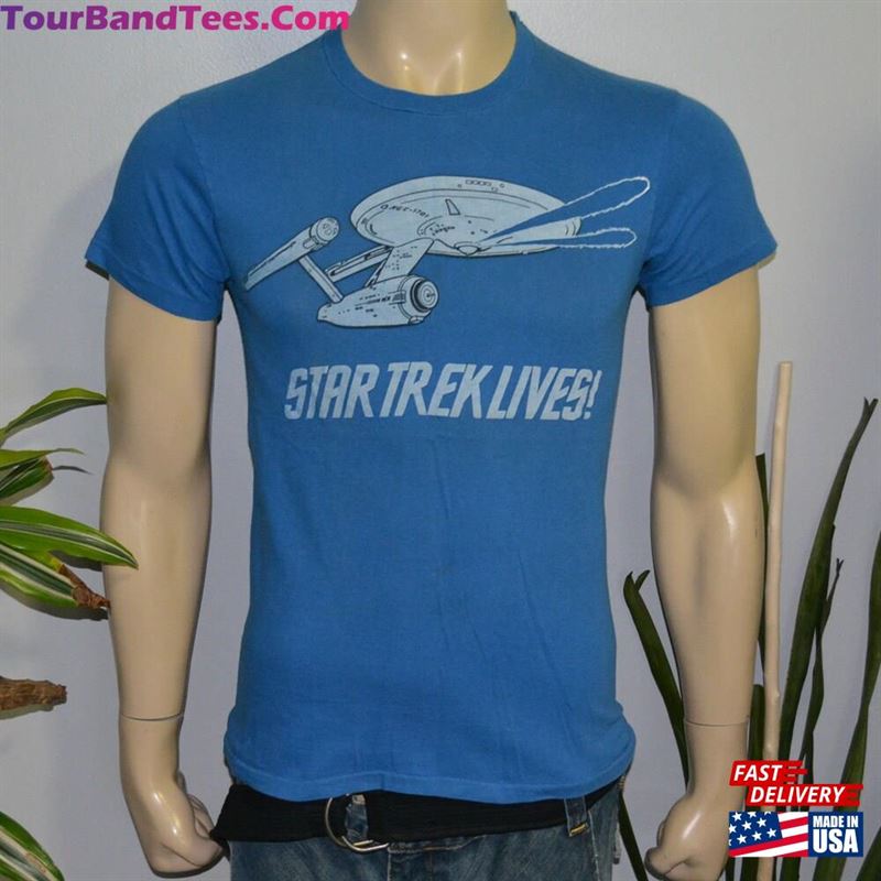 1970’S Star Trek Vintage Rare Original Tv Movie Sci Fi Tee T T-Shirt Classic 29Uf136889 – Utopia Fashion