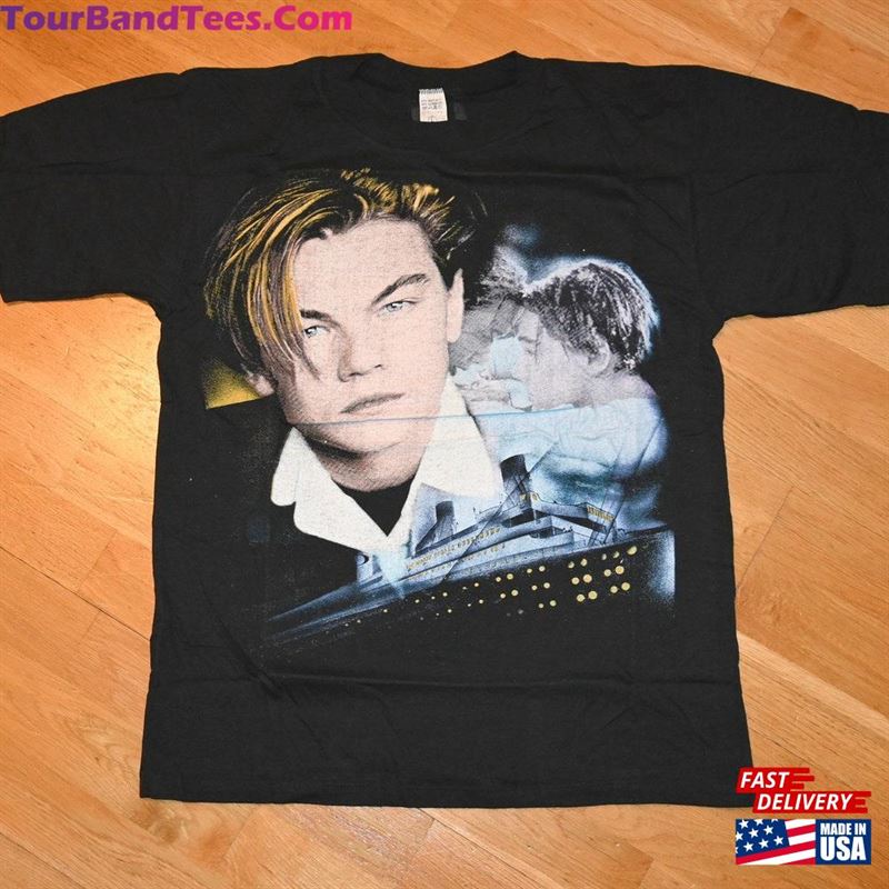 1990’S Titanic Leonardo Dicaprio Vintage Rare Movie Iceberg Ship Boat Vtg Rap Tee T Shirt Mint (M Unisex Sweatshirt 29Uf136868 – Utopia Fashion