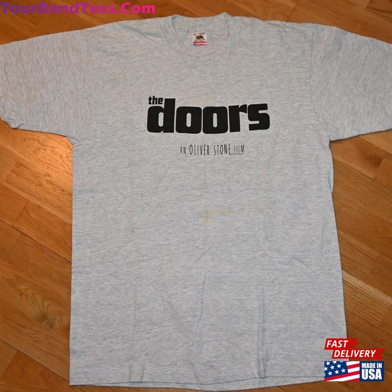 The Doors Vintage Rock Band Movie Concert Tee Rare Val Kilmer Oliver Stone T Shirt (L Xl) X T-Shirt Sweatshirt 29Uf136576 – Utopia Fashion