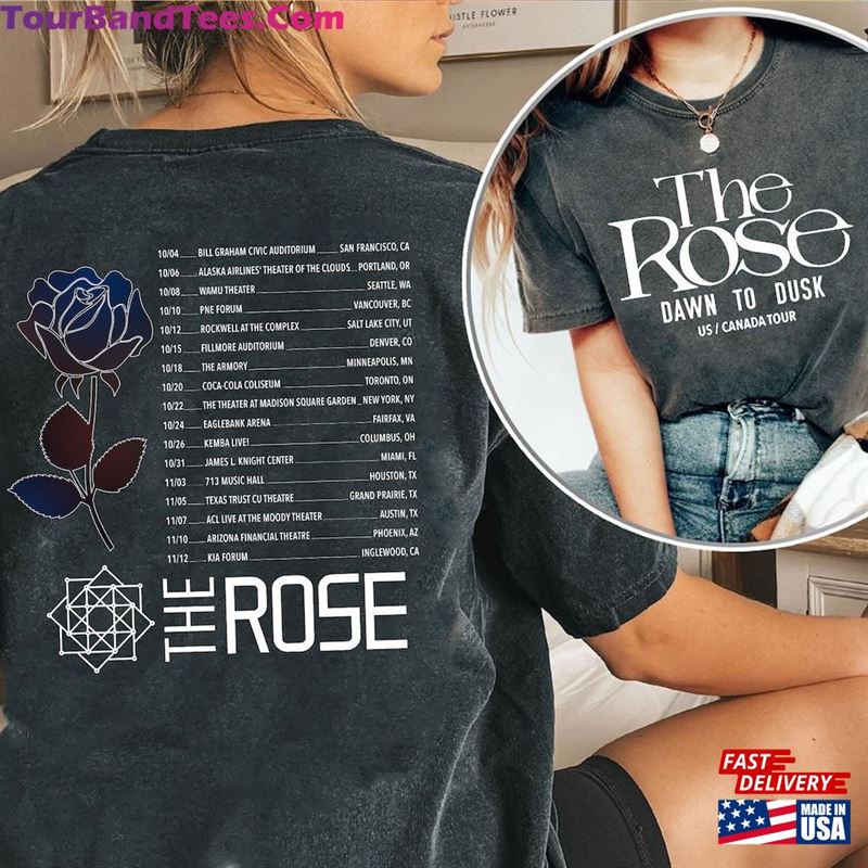 Sides The Rose Dawn To Dusk Shirt Us N Canada Tour T-Shirt Kpop Unisex Hoodie 29Uf119281 – Utopia Fashion