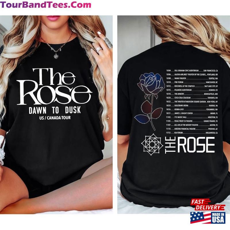 Sides The Rose Dawn To Dusk Shirt Us N Canada Tour T-Shirt Kpop Unisex Hoodie 29Uf119281 – Utopia Fashion