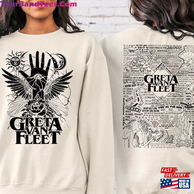 Greta Van Fleet T-Shirt Starcatcher Tour Sweater Hoodie Sweatshirt 29Uf118834 – Utopia Fashion