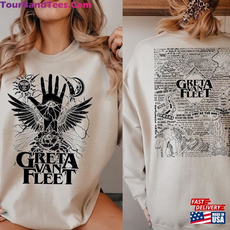 Greta Van Fleet T-Shirt Starcatcher Tour Sweater Hoodie Sweatshirt 29Uf118834 – Utopia Fashion