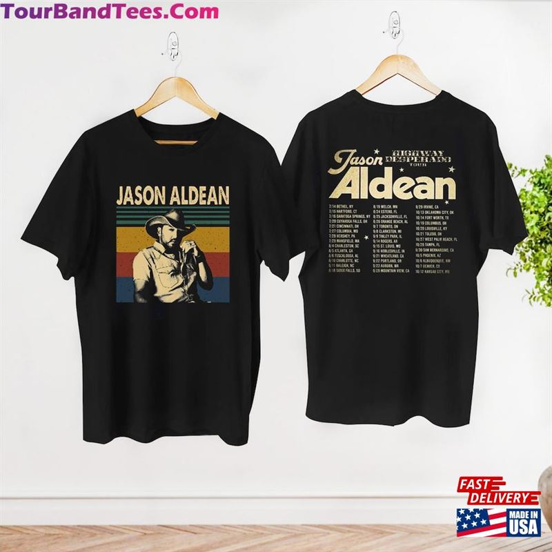 Jason Aldean Highway Desperado Tour T-Shirt Try That In A Small Town Shirt Fan Gift Sweatshirt Unisex 29Uf131402 – Utopia Fashion