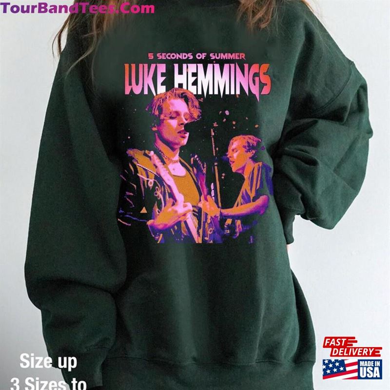 Luke Hemmings Tour Shirt Miracle T-Shirt 5Sos Hoodie Unisex 29Uf118341 – Utopia Fashion