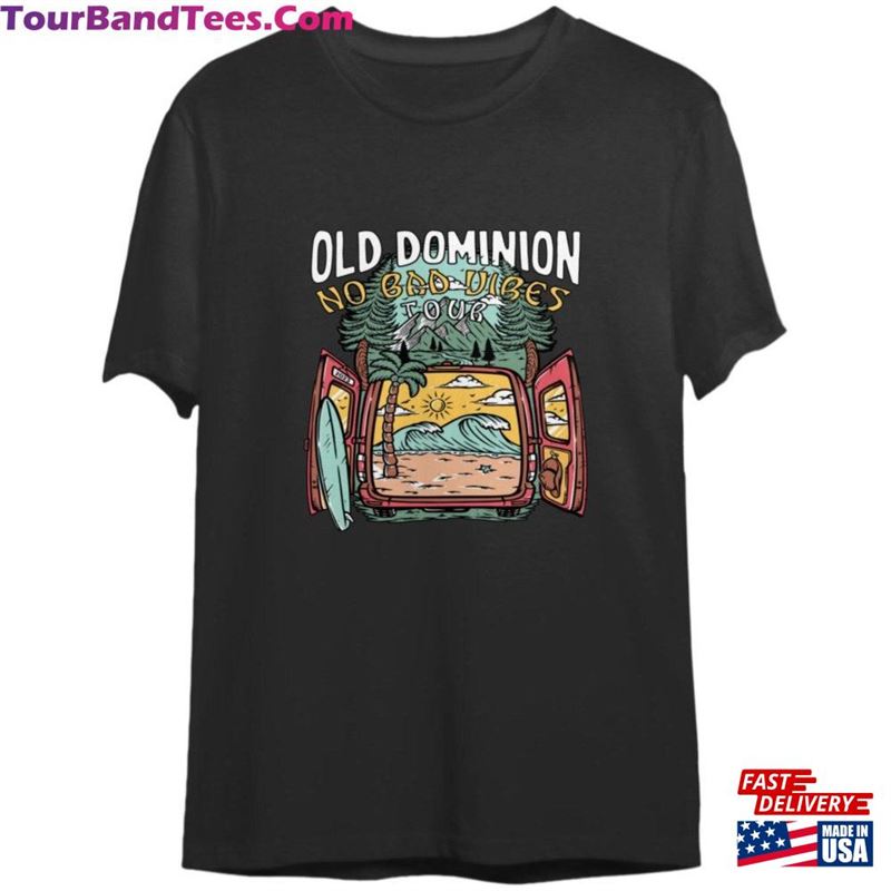 Old Dominion Tour No Bad Vibes O Shirt Unisex Double Side Premium T-Shirt Classic 29Uf122833 – Utopia Fashion