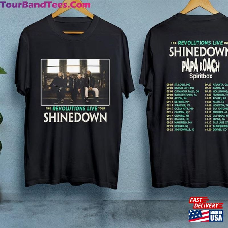 Shinedown Band Tour Shirt Rock Music Concert Fan Gifts Hoodie Sweatshirt 29Uf123102 – Utopia Fashion