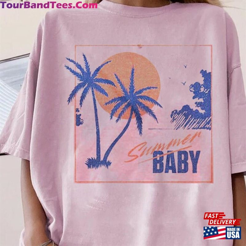 Summer Baby Skyline T-Shirt Jonas Brothers Tee Palm Shirt Sweatshirt 29Uf136703 – Utopia Fashion