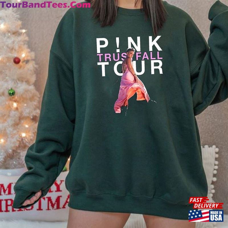 2Sided P!Nk Singer Trustfall Tour Shirt Full Dates T-Shirt Pink Hoodie Unisex 29Uf123513 – Utopia Fashion