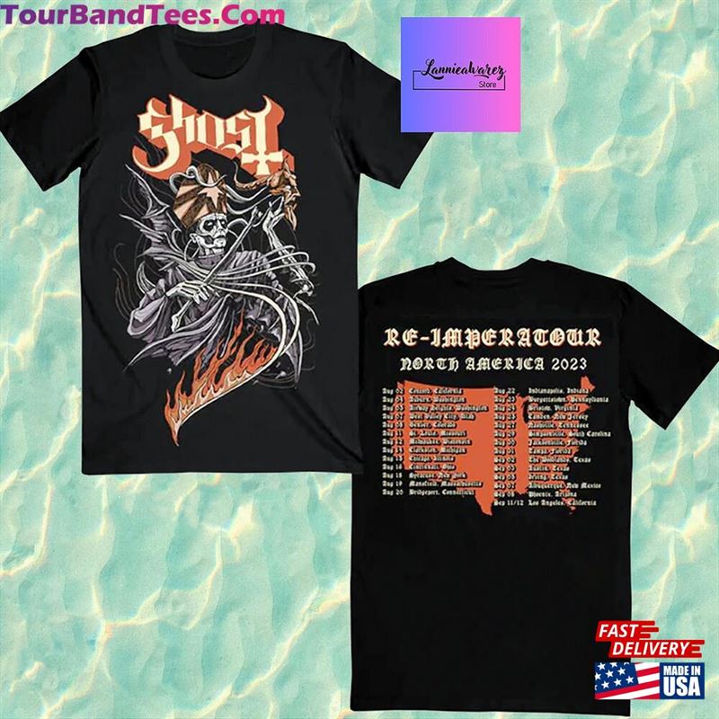 2Sides Ghost North American Tour T-Shirt Tee Band Hoodie Unisex Classic 29Uf123538 – Utopia Fashion