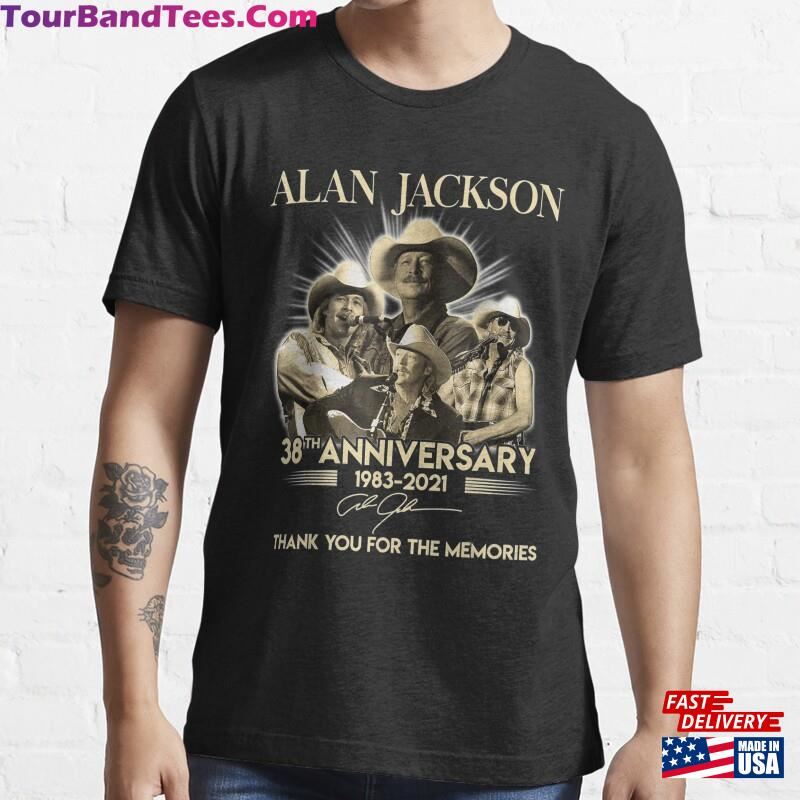 38Th Anniversary Alan Art Jackson Limited Design Gift For Fans Men And Women Hoodie T-Shirt 29Uf119256 – Utopia Fashion