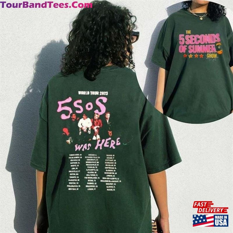 Seconds Of Summer Show Vintage Shirt The Tour Sweatshirt 5Sos Pop Rock Band Hoodie Unisex 29Uf136539 – Utopia Fashion