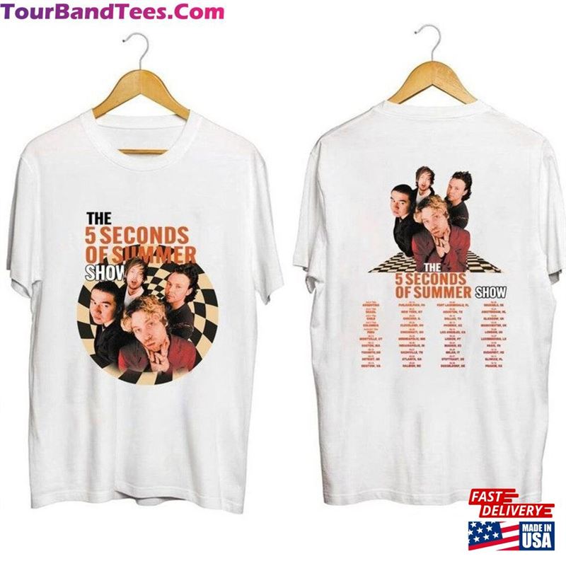 Seconds Of Summer Show Vintage Shirt The Tour Sweatshirt 5Sos Pop Rock Band T-Shirt 29Uf136555 – Utopia Fashion