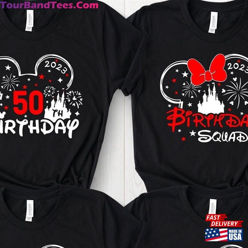 50Th Birthday Shirt Disney Squad Minnie Years Old Unisex Hoodie 29Uf122752 – Utopia Fashion