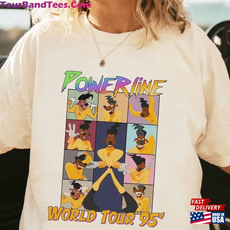 A Goofy Movie Powerline World Tour 95’The Eras Shirt Vintage Magic Kingdom Classic Unisex 29Uf124585 – Utopia Fashion