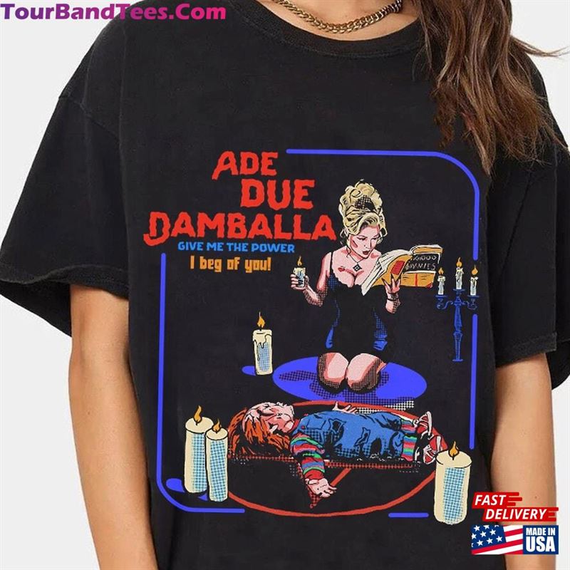 Ade Due Damballa Bride Of Chucky Essential Shirt Horror Movie Character Hoodie Classic 29Uf123195 – Utopia Fashion