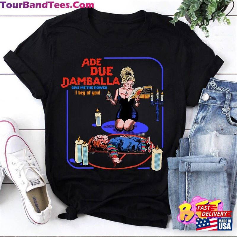 Ade Due Damballa Bride Of Chucky Essential T-Shirt Shirt Sweatshirt 29Uf136611 – Utopia Fashion