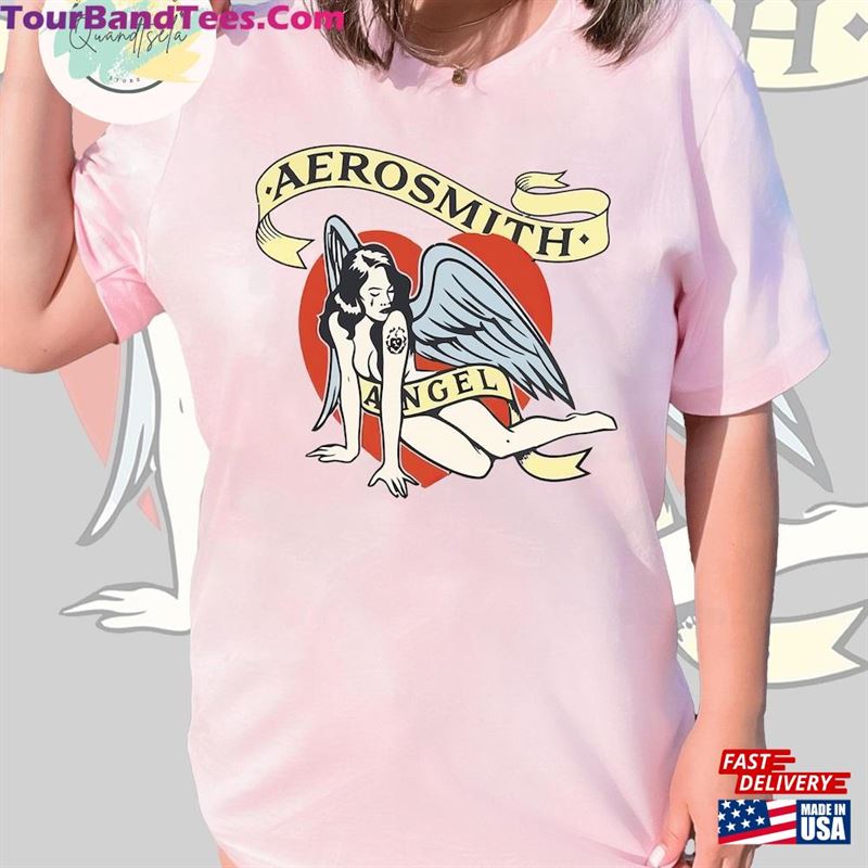 Aerosmith Angel T-Shirt Peace Out Farewell Tour With The Black Crowes Shirt Sweatshirt 29Uf118528 – Utopia Fashion