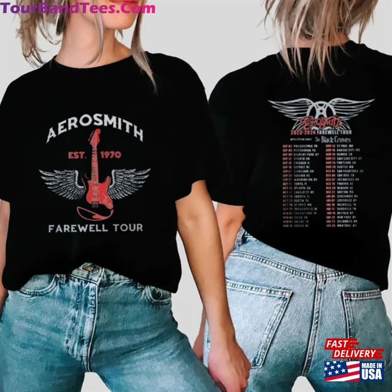 Aerosmith Farewell Shirt Music Concert Tour Sweatshirt Hoodie 29Uf118486 – Utopia Fashion