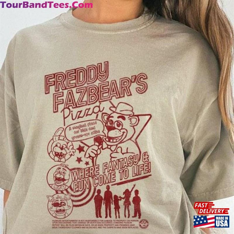 Aesthetic Fnaf Five Nights At Freddy Inspired Shirt Game Sweatshirt Halloweebn Gift Classic 29Uf123490 – Utopia Fashion