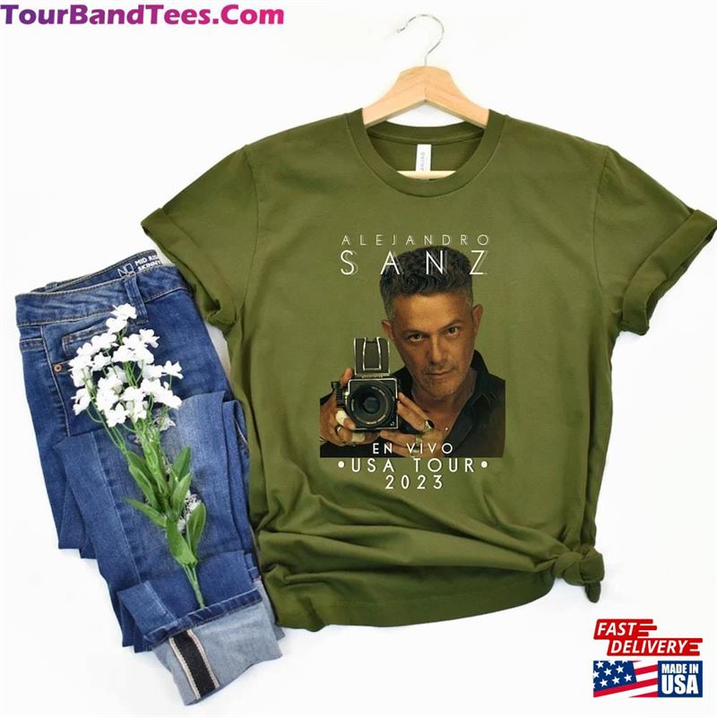 Alejandro Sanz En Vivo Usa Tour Latino Pop T-Shirt Sweatshirt 29Uf136775 – Utopia Fashion