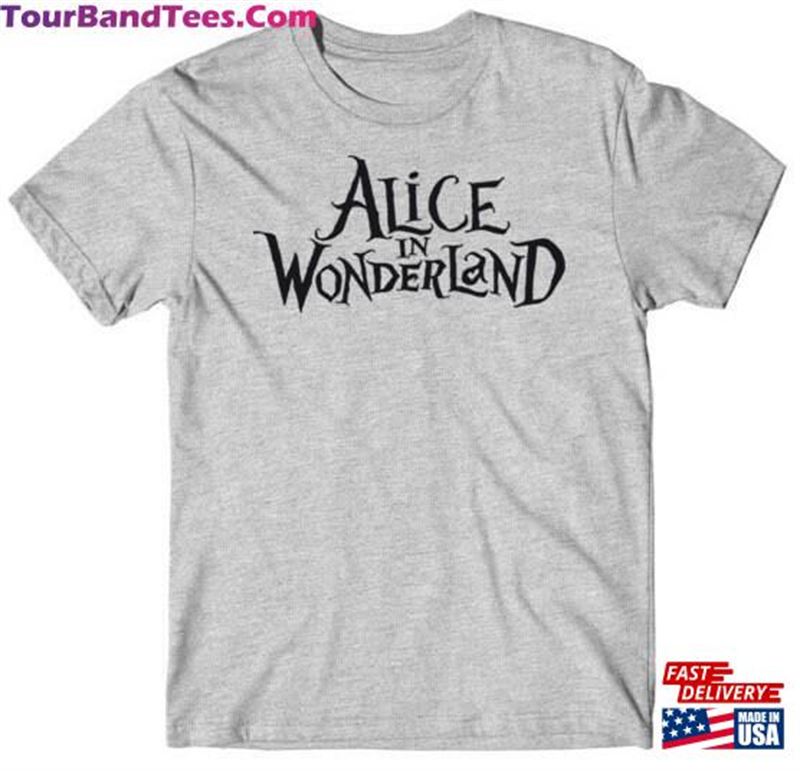 Alice In Wonderland Movie T Shirt Hoodie T-Shirt 29Uf122803 – Utopia Fashion