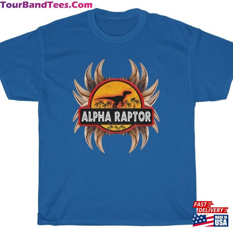 Alpha Raptor Dinosaur Survival T-Shirt Dino For Men Women Teen Video Game Shirt Adults Velociraptor Sweatshirt Classic 29Uf131782 – Utopia Fashion