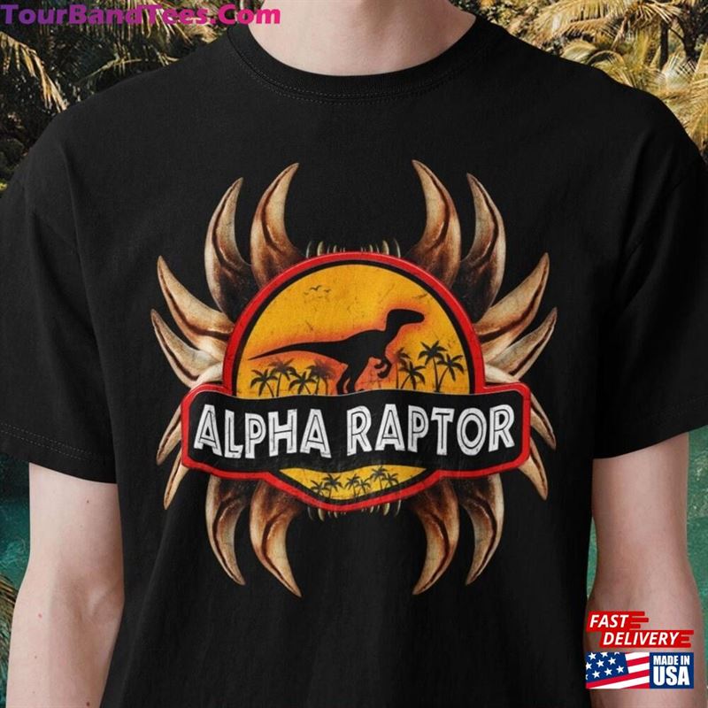 Alpha Raptor Dinosaur Survival T-Shirt Dino For Men Women Teen Video Game Shirt Adults Velociraptor Sweatshirt Classic 29Uf131782 – Utopia Fashion