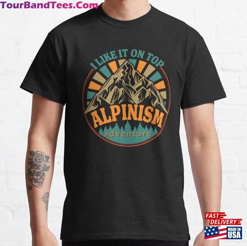 Alpinism Vintage Classic T-Shirt Unisex 29Uf136742 – Utopia Fashion