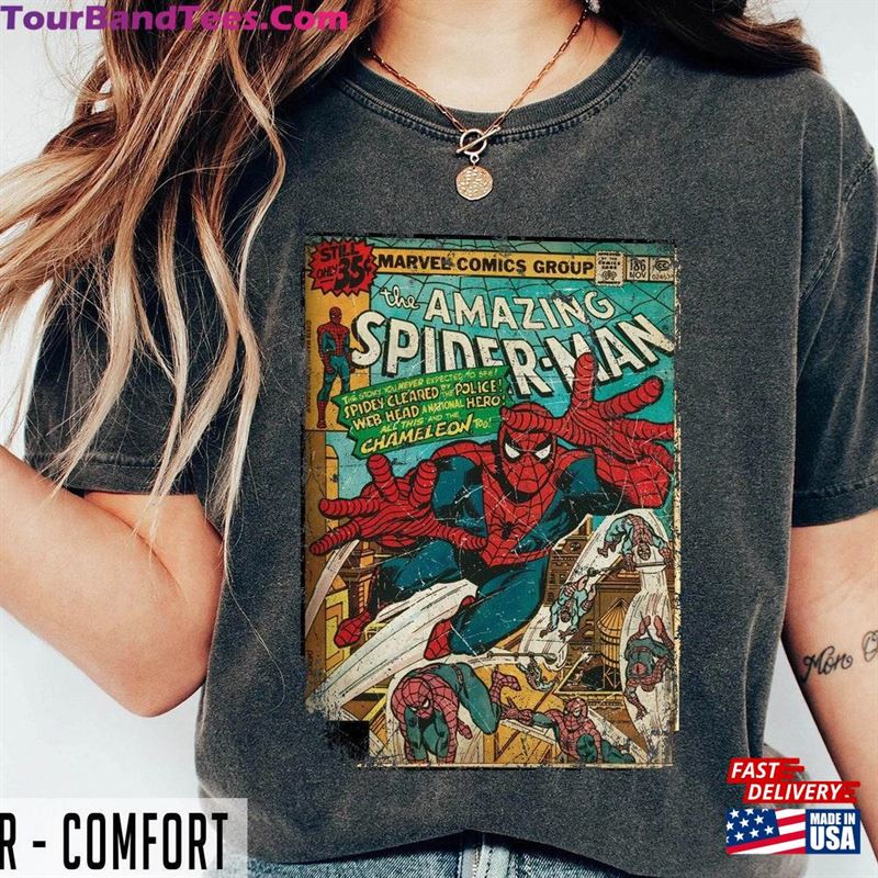 Amazing Spider Man Avenger Superhero Vintage Spiderman Shirt Unisex Hoodie 29Uf119079 – Utopia Fashion