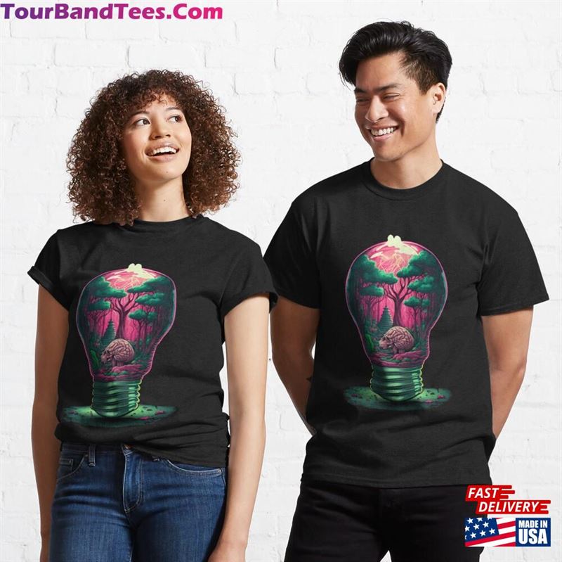 Anatomical Brain Inside Bulb Cartoon T-Shirt Sweatshirt 29Uf118611 – Utopia Fashion