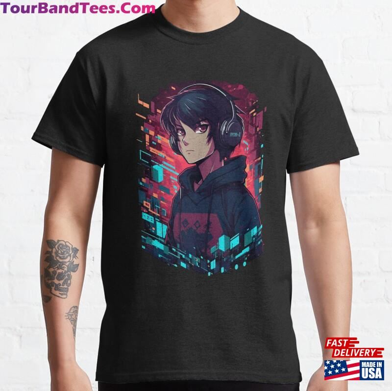 Anime Boy Gamer Shirt Classic T-Shirt Unisex 29Uf141437 – Utopia Fashion