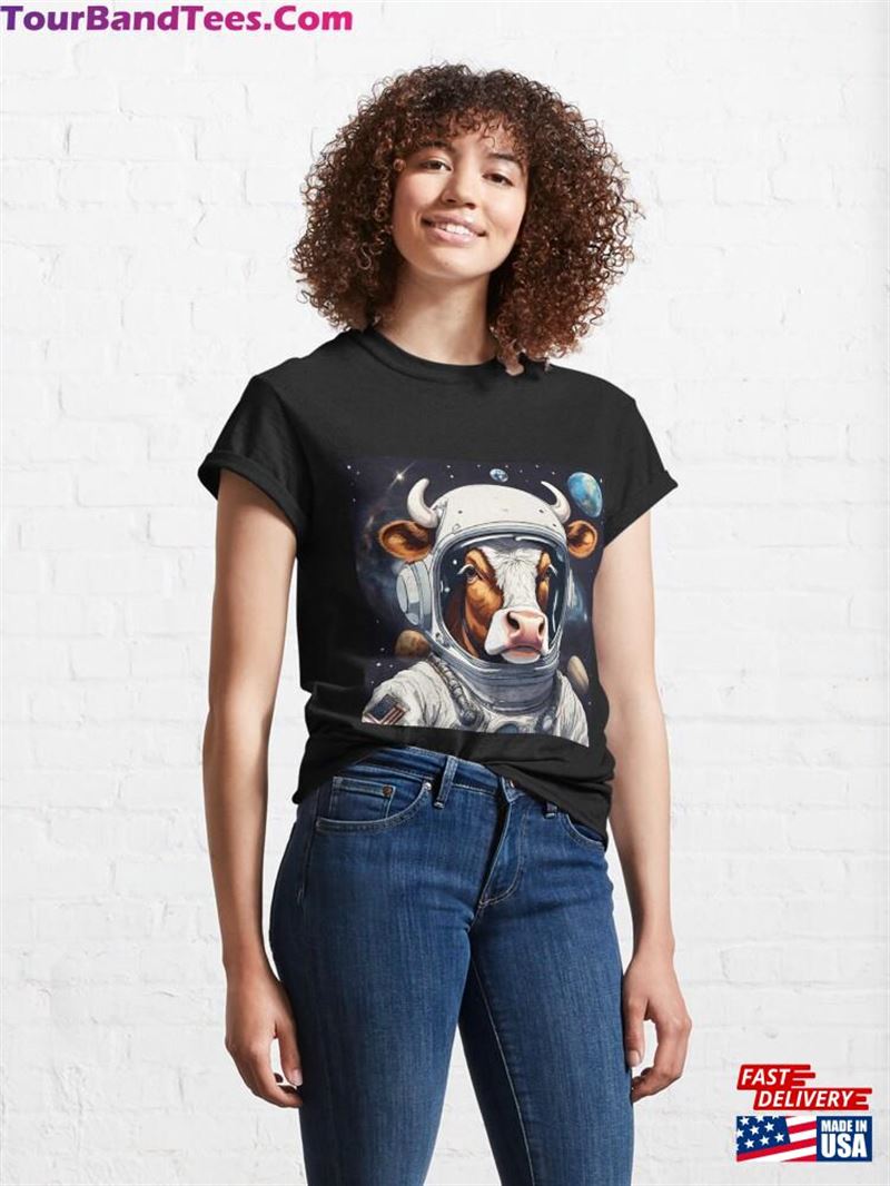 Another Space Cow Classic T-Shirt Sweatshirt Hoodie 29Uf124200 – Utopia Fashion