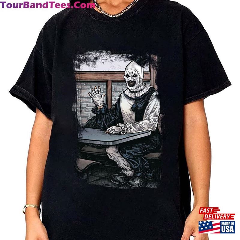 Art The Clown Terrifier Shirt Horror Halloween Character Scary T-Shirt Unisex 29Uf124468 – Utopia Fashion