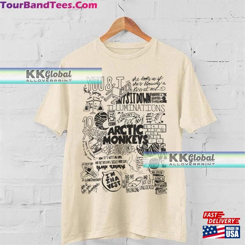 Artic Monkeys Music Band T-Shirt Arctic Tour Am North American Shirt Hoodie Unisex 29Uf131911 – Utopia Fashion