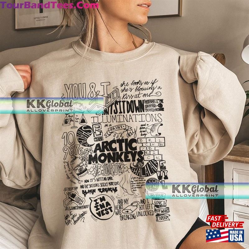 Artic Monkeys Music Band T-Shirt Arctic Tour Am North American Shirt Hoodie Unisex 29Uf131911 – Utopia Fashion