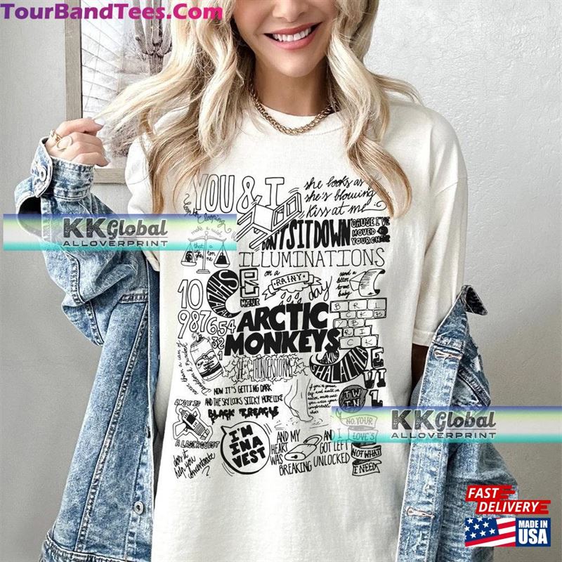 Artic Monkeys Music Band T-Shirt Arctic Tour Am North American Shirt Hoodie Unisex 29Uf131911 – Utopia Fashion