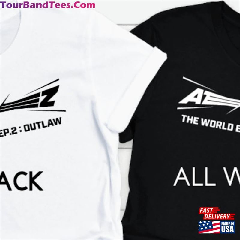 Ateez Outlaw Shirt World Tour Fellowship Break The Wall Kcon Unisex T-Shirt 29Uf119095 – Utopia Fashion