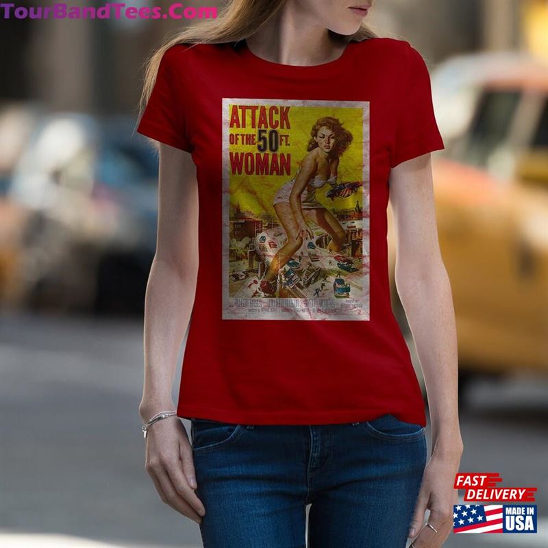 Attack Of Foot Woman Retro Movie Art Shirt Cult Classic Tee Unisex 29Uf118910 – Utopia Fashion