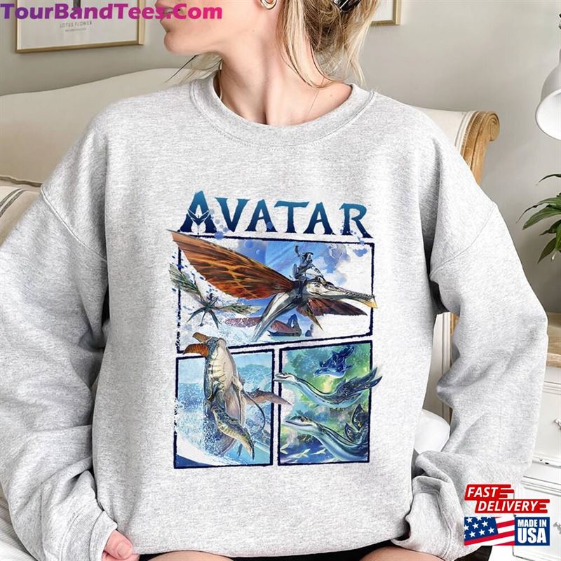 Avatar The Way Of Water Shirt Pandora Flight Passage T-Shirt Sweatshirt 29Uf118731 – Utopia Fashion