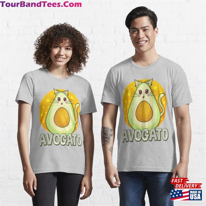 Avocado Funny Cute Cat Vegan And Lover Kitten_ T Shirts Essential T-Shirt Unisex Sweatshirt 29Uf136738 – Utopia Fashion