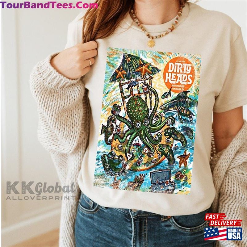 Awesome Dirty Heads Tour Cincinnati Oh Art Poster Design T Shirt Hoodie T-Shirt Sweatshirt 29Uf123391 – Utopia Fashion