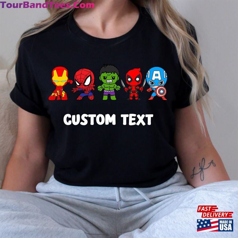 Baby Superheroes Shirts Avengers Heroes Shirt Marvel Classic T-Shirt 29Uf118675 – Utopia Fashion