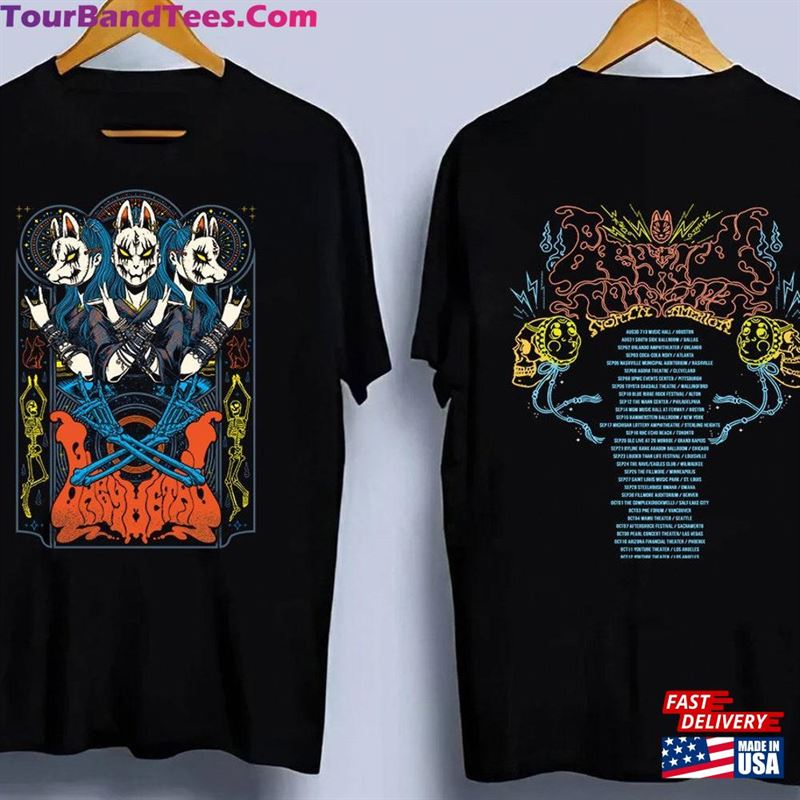 Babymetal Us Tour Shirt T-Shirt Graphic Tee Side Hoodie 29Uf124248 – Utopia Fashion