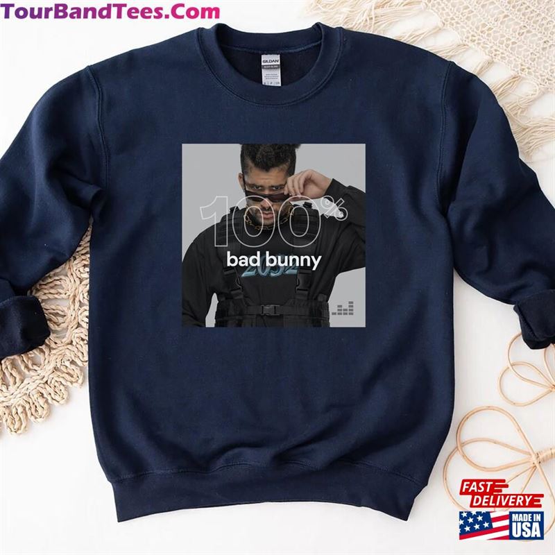 Bad Bunny Tshirt Sweatshirt Hoodie Fan Shirt Rap Hip Unisex 29Uf131896 – Utopia Fashion