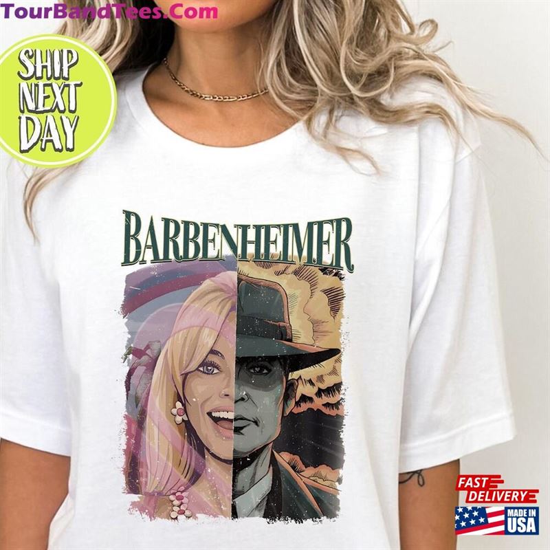 Barbenheimer Shirt Movie Inspired Tee Hoodie Sweatshirt 29Uf131476 – Utopia Fashion