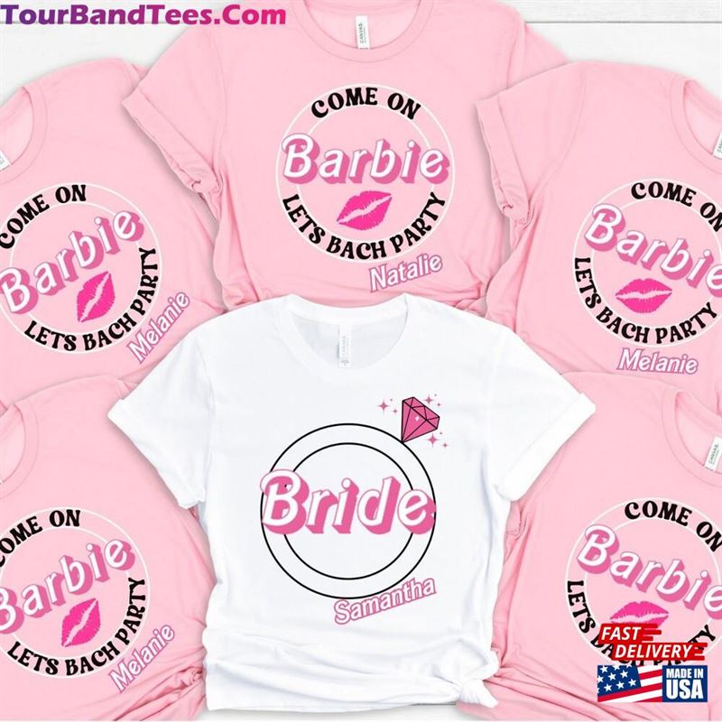 Barbi Bachelorette Party Shirts Cmon Sweatshirt T-Shirt 29Uf136437 – Utopia Fashion